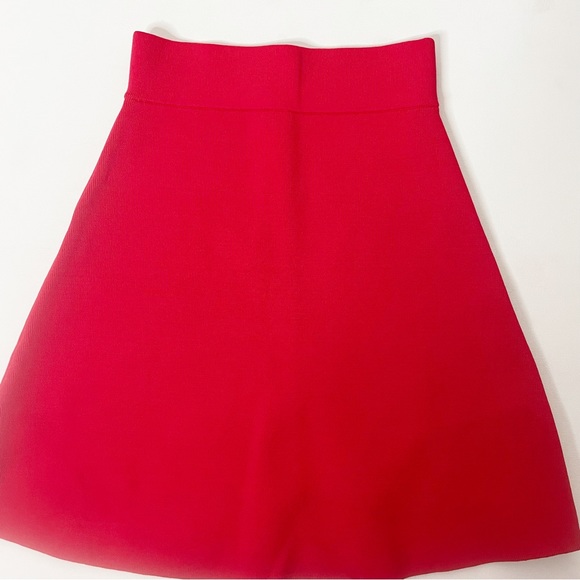 Reiss Red Mini Skirt (0) - Picture 3 of 6